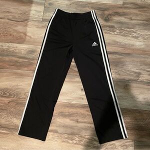 Boys Black Adidas Size Youth Medium (10/12) Sweatpants